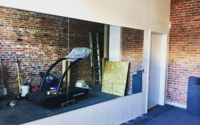 The floors and mirrors are in! SHED Personal Training Studio will be opening soon! #strength #health #endurance #onDstreet