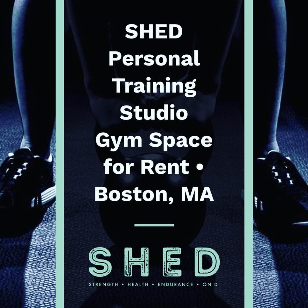 Check out www.shedpt.com
We are located in South Boston and we are looking for both trainers and clients!  @shedpt