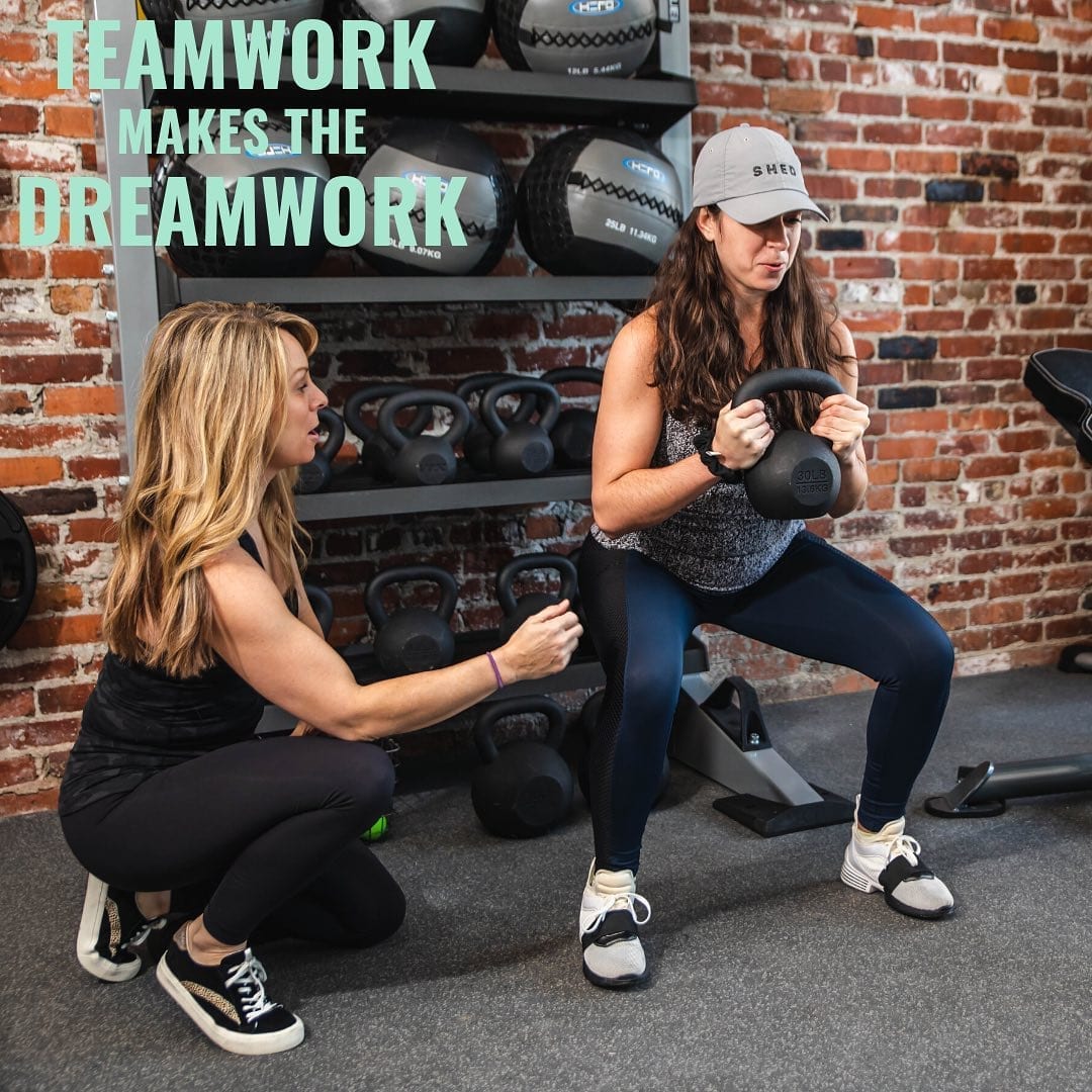 Come to Shed to find an experienced personal trainer to help you reach your fitness goals!