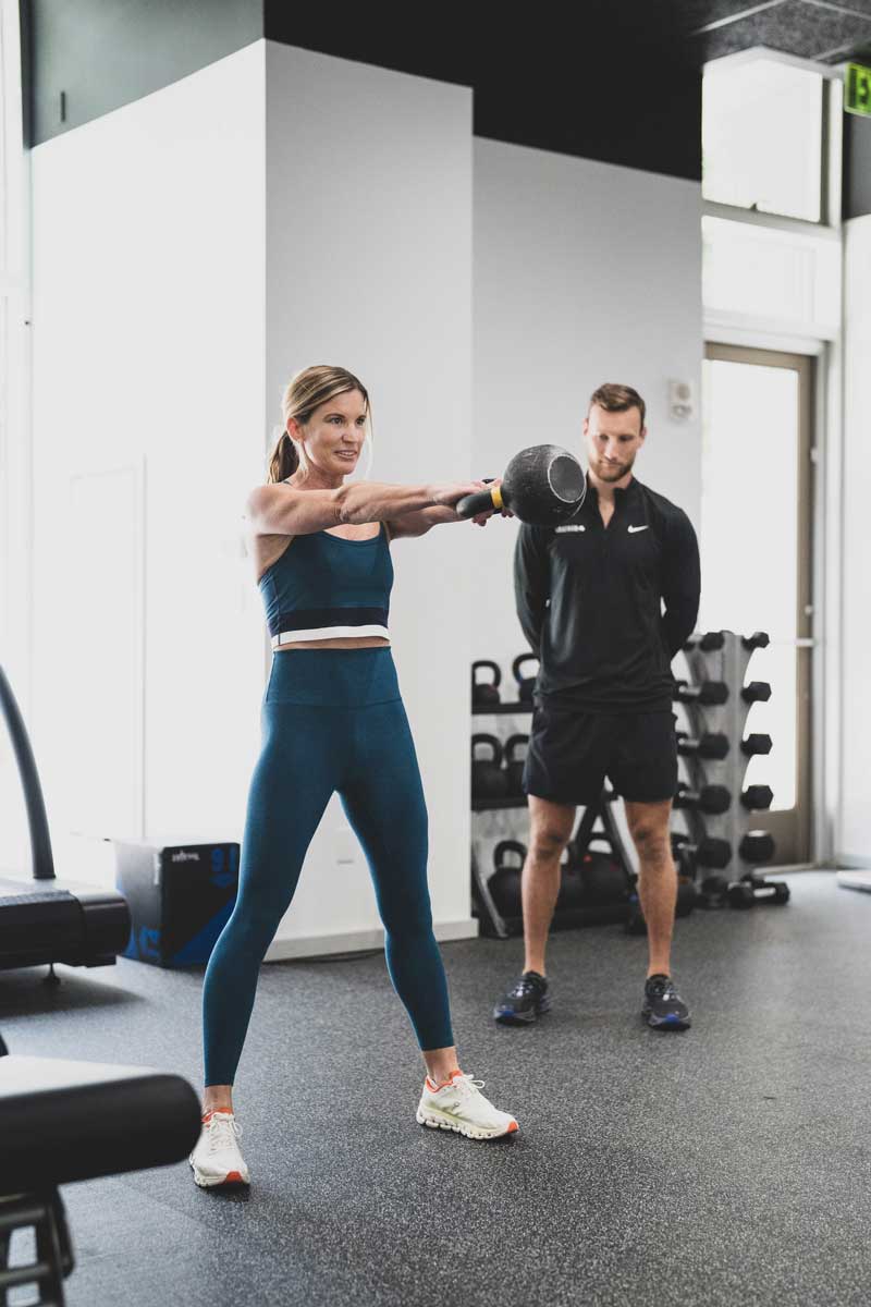 shed trainer and client